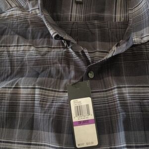 Van Heusen Short Sleeve Tees in Black and Gray